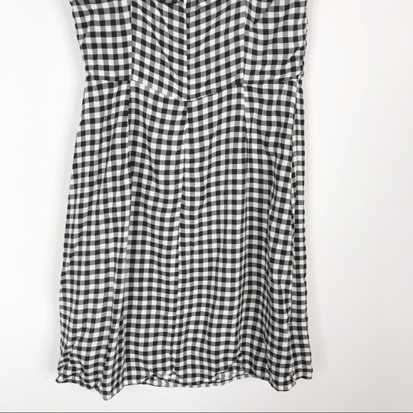 Cupcakes and Cashmere Eddie Gingham Dress Black 0 - Picture 8 of 11